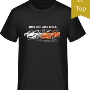 Just one last Tesla – tričko o nekonečné touze po „ještě jedné“ ⚡